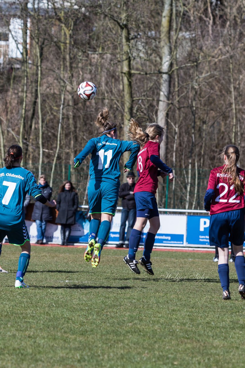 Bild 273 - B-Juniorinnen VfL Oldesloe - Krummesser SV _ Ergebnis: 4:0